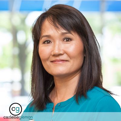 Executive portrait of Kelly photographed in natural lighting