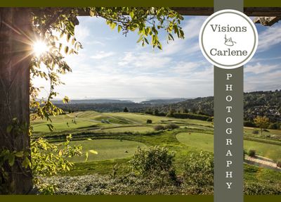 Seattle skyline panoramic vista view